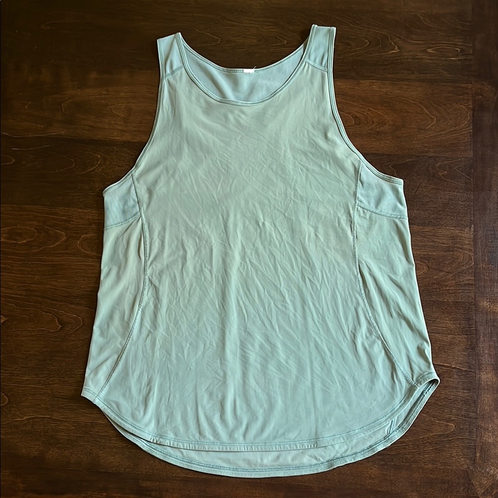 Lululemon Athletica Green Relaxed Tank Top